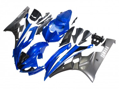 Compra Carenados Moto Yamaha YZF 600 R6 2006-2007 - Azul Blanco Negro Brillante