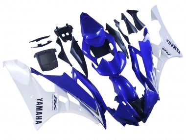 Compra Carenados Moto Yamaha YZF 600 R6 2006-2007 - Blanco Azul Negro