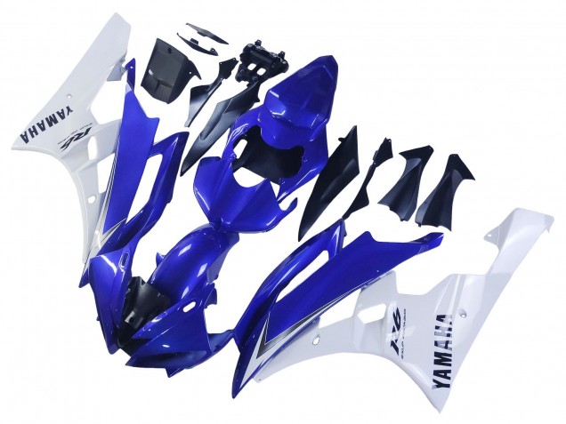 Compra Carenados Moto Yamaha YZF 600 R6 2006-2007 - Blanco Azul Negro