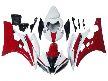 Compra Carenados Moto Yamaha YZF 600 R6 2006-2007 - Blanco Rojo