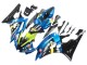 Compra Carenados Moto Yamaha YZF 600 R6 2006-2007 - Azul Neon Verde Negro Tiburón