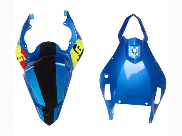 Compra Carenados Moto Yamaha YZF 600 R6 2006-2007 - Azul Neon Verde Negro Tiburón