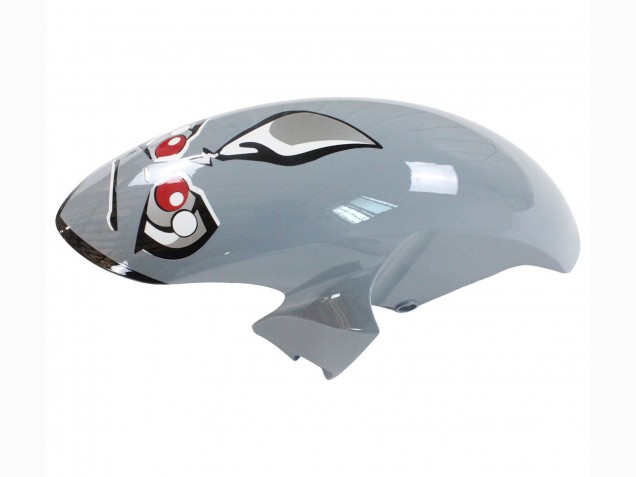 Compra Carenados Moto Yamaha YZF 600 R6 2008-2016 - Plata Negro Rojo Tiburón 4
