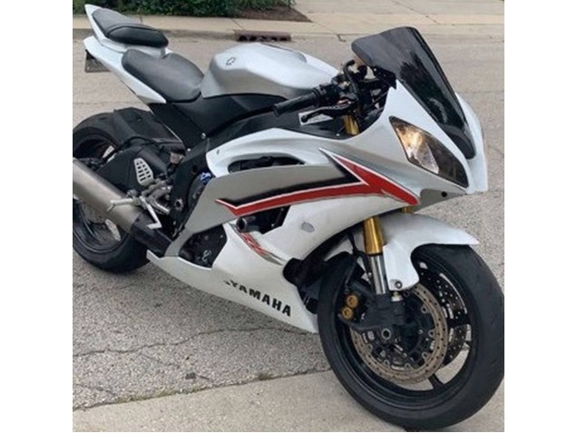Compra Carenados Moto Yamaha YZF 600 R6 2008-2016 - Blanco Rojo