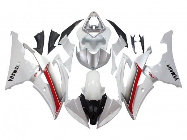 Compra Carenados Moto Yamaha YZF 600 R6 2008-2016 - Blanco Rojo