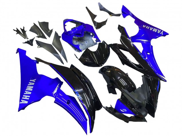 Compra Carenados Moto Yamaha YZF 600 R6 2008-2016 - Azul Negro Brillante