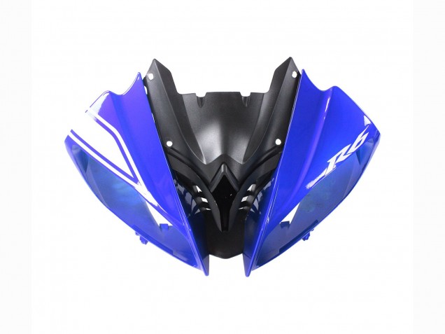 Compra Carenados Moto Yamaha YZF 600 R6 2008-2016 - Blanco Azul Negro Brillante