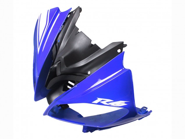 Compra Carenados Moto Yamaha YZF 600 R6 2008-2016 - Blanco Azul Negro Brillante