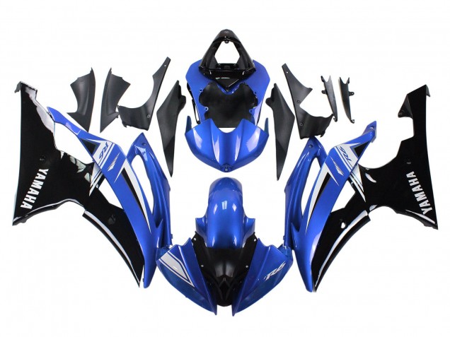 Compra Carenados Moto Yamaha YZF 600 R6 2008-2016 - Blanco Azul Negro Brillante