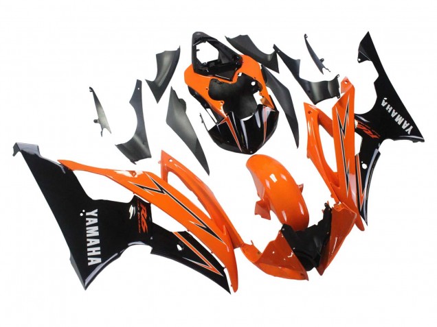 Compra Carenados Moto Yamaha YZF 600 R6 2008-2016 - Naranja Negro