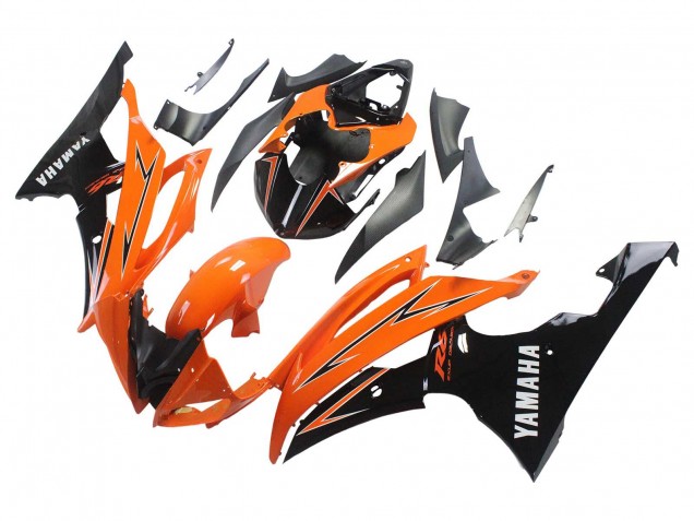 Compra Carenados Moto Yamaha YZF 600 R6 2008-2016 - Naranja Negro