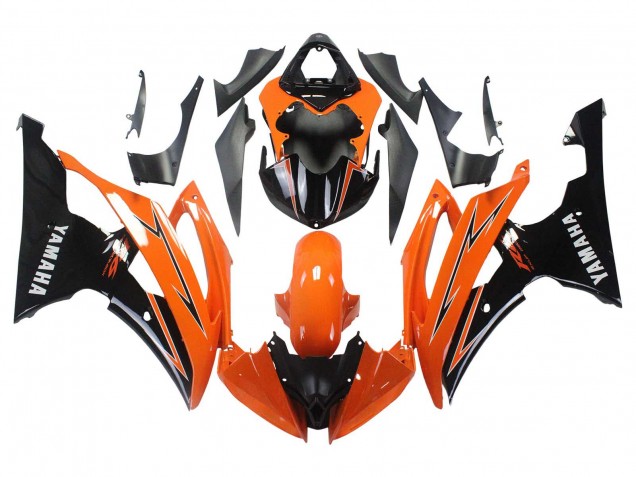 Compra Carenados Moto Yamaha YZF 600 R6 2008-2016 - Naranja Negro