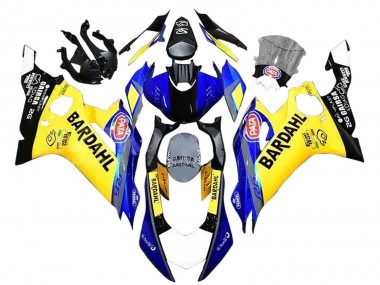 Compra Carenados Moto Yamaha YZF 600 R6 2008-2016 - Amarillo Azul Negro Bardahl
