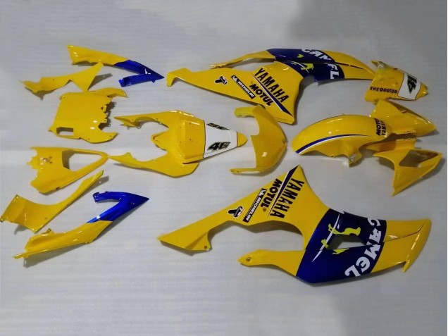 Compra Carenados Moto Yamaha YZF 600 R6 2008-2016 - Amarillo Azul Camello Motul Michelin