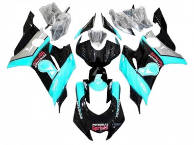 Compra Carenados Moto Yamaha YZF 600 R6 2008-2016 - Azul Claro Negro Brillante Petronas