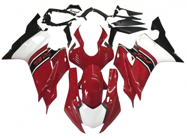 Compra Carenado Moto Yamaha YZF 600 R6 2017-2023 - Blanco Rojo Negro