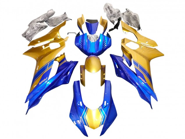 Compra Carenados Moto Yamaha YZF 600 R6 2017-2023 - Oro Azul