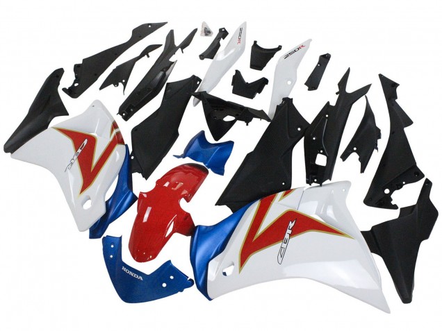 Compra Carenados Moto Honda CBR250RR 2011-2015 - Blanco Rojo Azul Claro