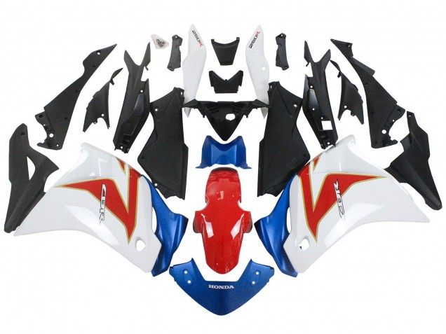 Compra Carenados Moto Honda CBR250RR 2011-2015 - Blanco Rojo Azul Claro