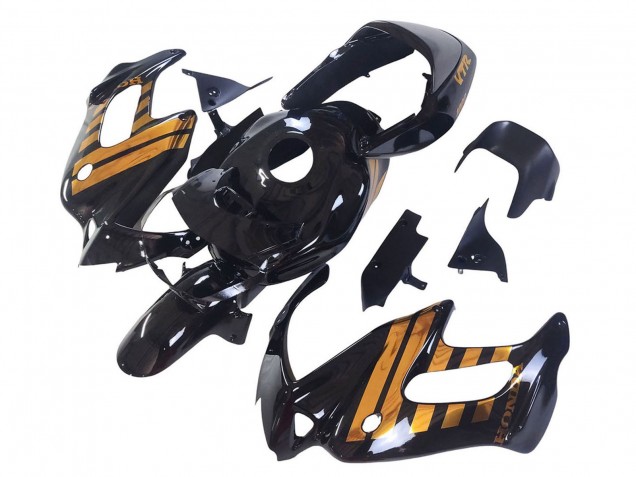 Compra Carenados Moto Honda VTR1000F 1997-2005 - Negro Brillante Oro