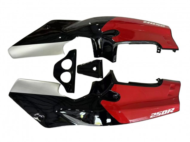 Compra Carenados Moto Honda NSR250R 1988-1989 - Plata Rojo Negro Brillante