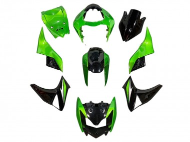 Compra Carenados Moto Kawasaki Z1000 2003-2006 - Verde Negro Brillante