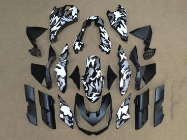 Compra Carenados Moto Kawasaki Z1000 2010-2013 - Negro Blanco Camouflage