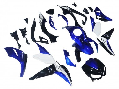 Compra Carenados Moto Kawasaki Z1000 2014-2019 - Blanco Azul Negro