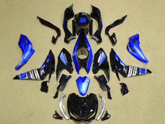Compra Carenado Moto Kawasaki Z1000 2014-2019 - Azul Negro Brillante