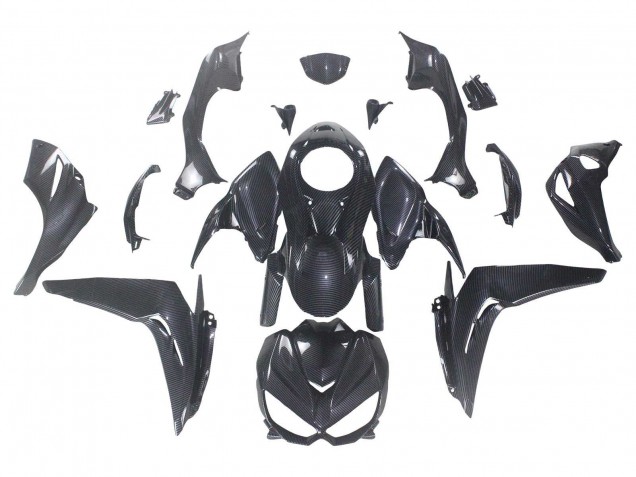 Compra Carenados Moto Kawasaki Z1000 2014-2019 - Negro FibraCarbono