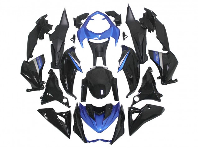 Compra Carenados Moto Kawasaki Z1000 2014-2019 - Azul Negro Brillante