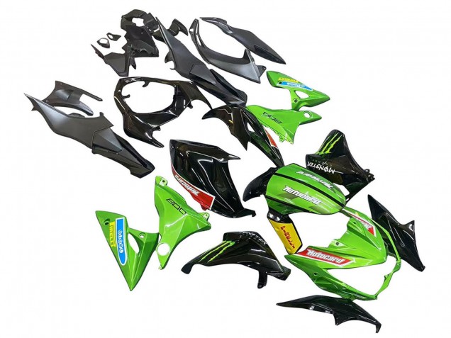 Compra Carenados Moto Kawasaki Z800 2013-2018 - Verde Negro Brillante Rojo Amarillo