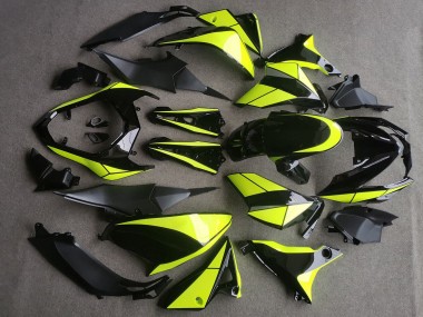 Compra Carenados Moto Kawasaki Z800 2013-2018 - Negro Brillante Neon Amarillo