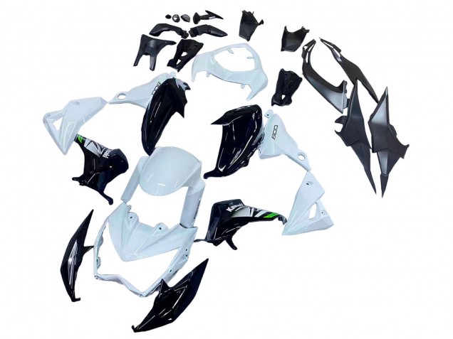 Compra Carenados Moto Kawasaki Z800 2013-2018 - Blanco Negro Brillante Verde
