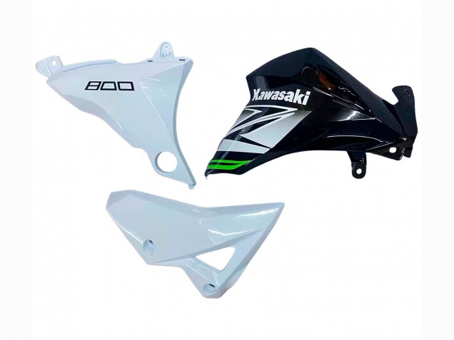 Compra Carenados Moto Kawasaki Z800 2013-2018 - Blanco Negro Brillante Verde