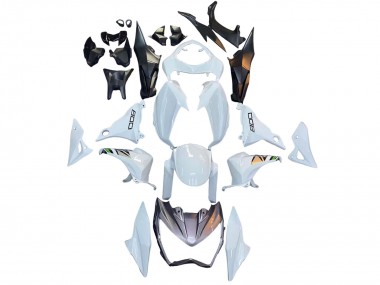Compra Carenados Moto Kawasaki Z800 2013-2018 - Blanco Verde Plata Negro