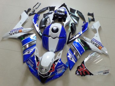 Compra Carenados Moto Yamaha YZF R1 2007-2008 - Blanco Azul Negro Verde Monstruo Yamalube