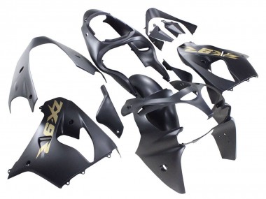 Compra Carenados Moto Kawasaki ZX9R 2000-2001 - Negro Mate Oro