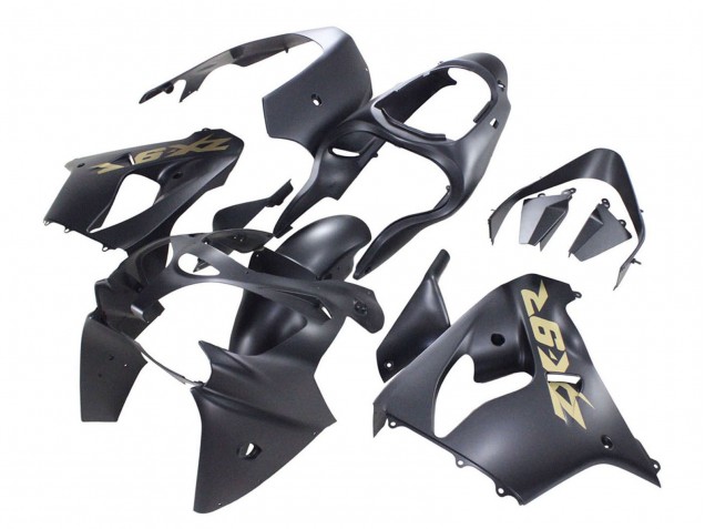 Compra Carenados Moto Kawasaki ZX9R 2000-2001 - Negro Mate Oro