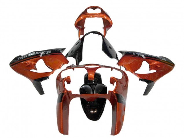 Compra Carenado Moto Kawasaki ZX9R 2000-2001 - Naranja Negro