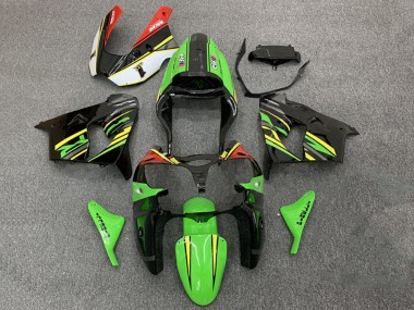 Compra Carenados Moto Kawasaki ZX9R 2000-2001 - Verde Naranja Negro