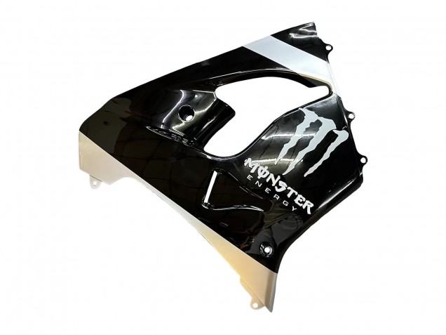Compra Carenados Moto Kawasaki ZX9R 2002-2003 - Plata Negro Brillante Monstruo Elf