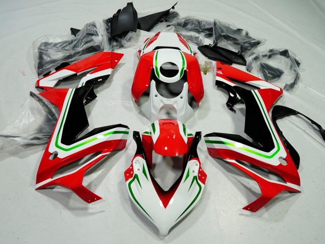 Compra Carenados Moto Honda CBR650R 2021-2023 - Blanco Rojo Verde Negro