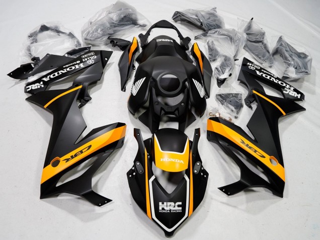 Compra Carenados Moto Honda CBR650R 2021-2023 - Negro Mate Amarillo HRC