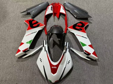 Compra Carenados Moto Aprilia RS660 2020-2024 - Blanco Rojo Negro FibraCarbono Verde