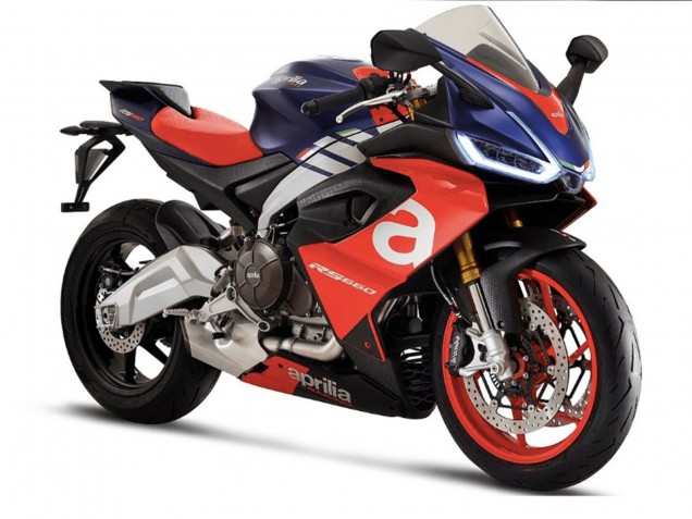 Compra Carenados Moto Aprilia RS660 2020-2024 - Azul Mate Rojo Plata