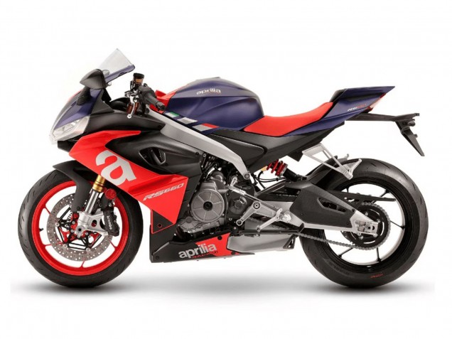 Compra Carenados Moto Aprilia RS660 2020-2024 - Azul Mate Rojo Plata