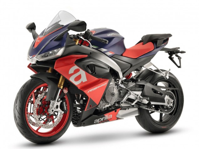 Compra Carenados Moto Aprilia RS660 2020-2024 - Azul Mate Rojo Plata