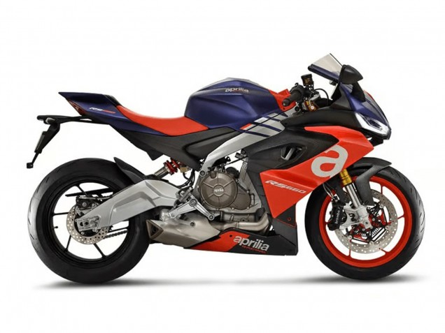 Compra Carenados Moto Aprilia RS660 2020-2024 - Azul Mate Rojo Plata