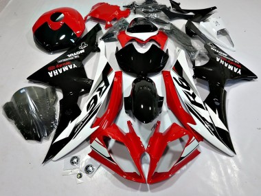 Compra Carenados Moto Yamaha YZF 600 R6 2008-2016 - Blanco Rojo Negro Brillante Motul Michelin